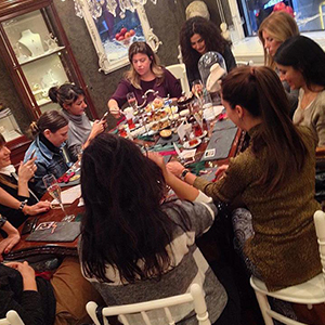 MELIE DESIGN JEWELRY NEW YEAR WORKSHOP FOR THE JOURNALISTS 